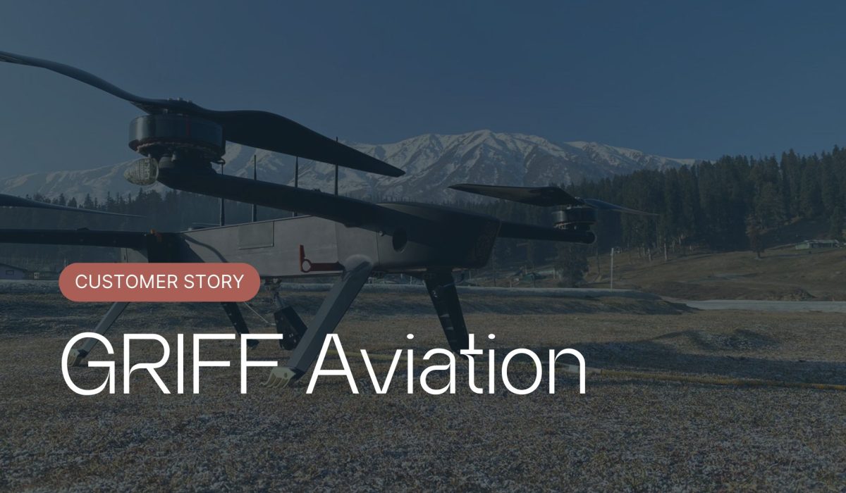 Header: Picture of GRIFF Aviation drone and Arribatec logo and GRIFF Aviation text