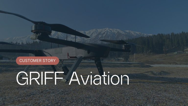 Header: Picture of GRIFF Aviation drone and Arribatec logo and GRIFF Aviation text