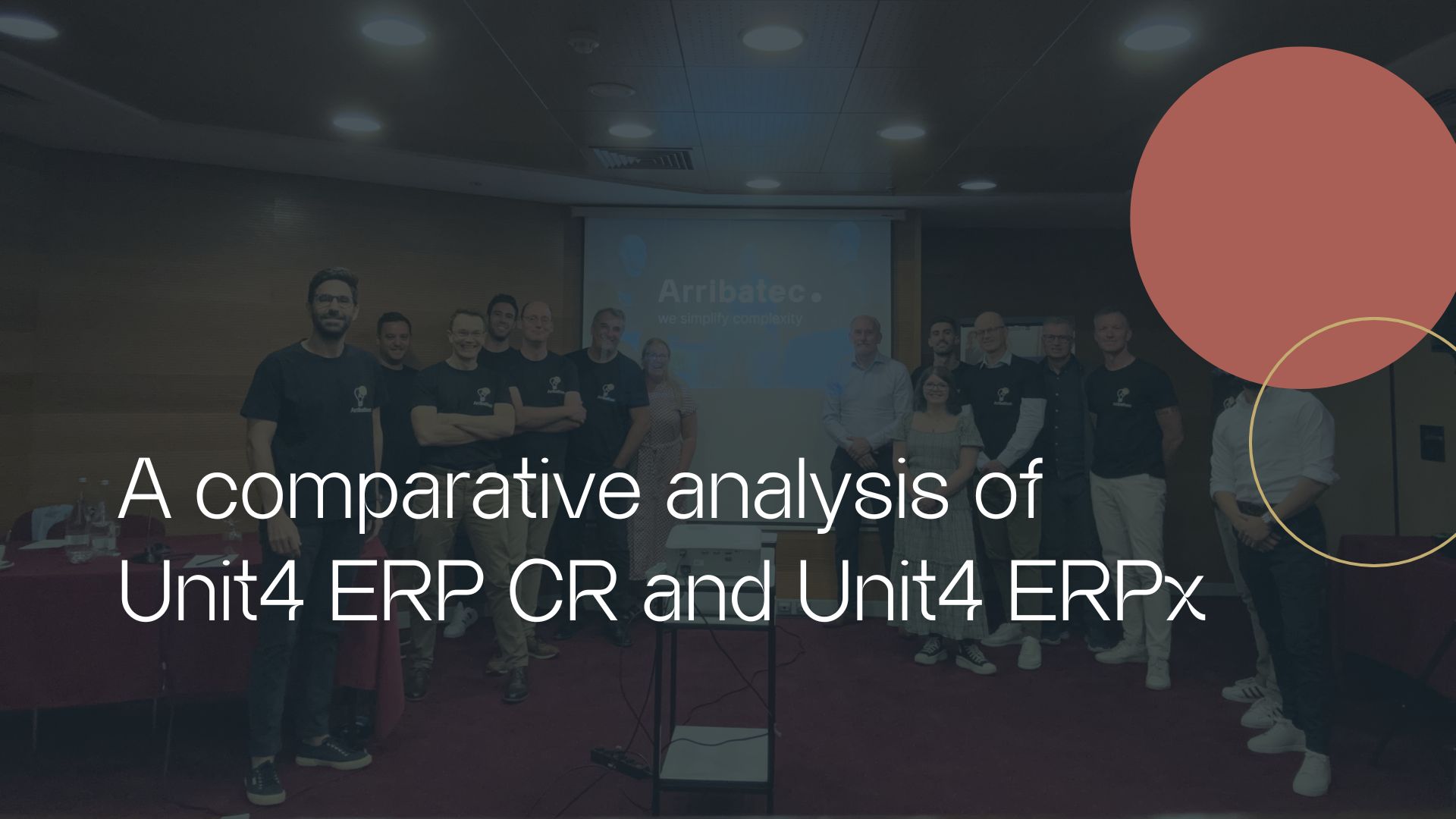Unit4 ERP CR comparison analysis